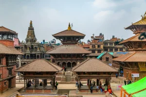 Kathmandu Durbar Square temple complex in Nepal